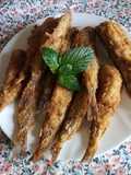 Bacaladillas fritas especiadas a mi manera