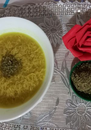 عکسی از دستور اشکنه مرزنگوش