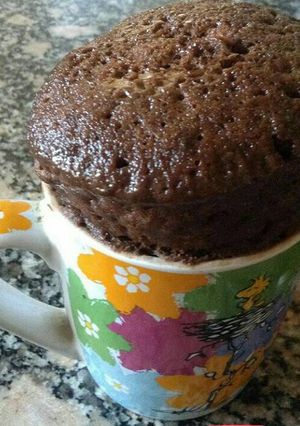 Una foto de Torta en microondas