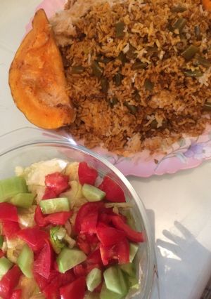 عکسی از دستور لوبیاپلو زمستونی