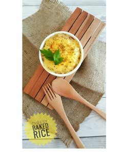 Foto resep Cheesy Baked Rice (Nasi Panggang Keju)