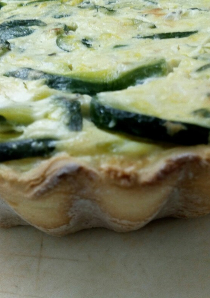 Una foto de Tarta de Zapallitos y masa casera