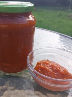 Sütőtök lekvár recept fotója