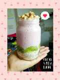 Licuado de fresa!!! 🍓🍓🍓💗💞💞💗💞💗💞💗