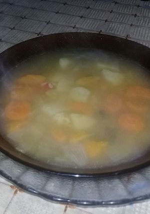 Una foto de Sopa de verduras!!!