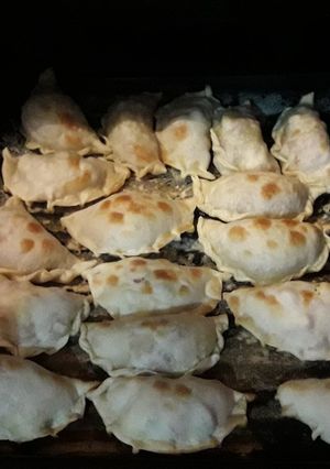 Una foto de Empanadas de salchicha