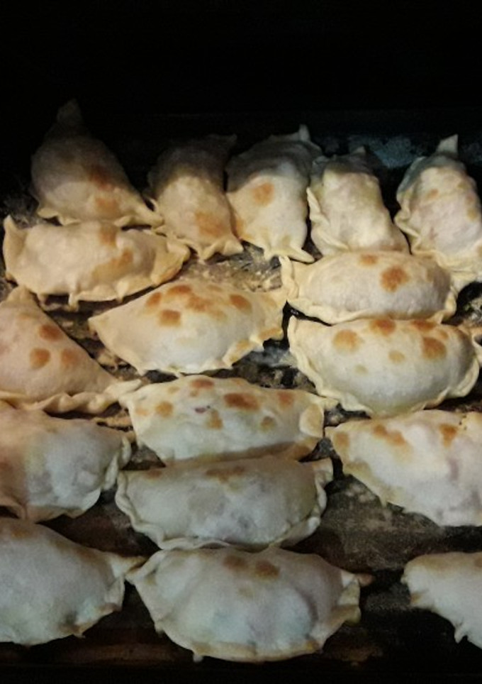 Una foto de Empanadas de salchicha