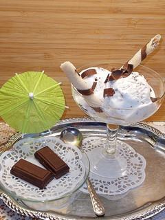 Sztracsatella fagylalt (banánnal) recept fotója