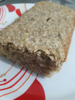 Una foto de Budín de avena y banana (vegano)