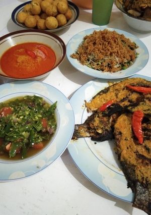 Foto resep Ikan bakar Bumbu pedas kuning