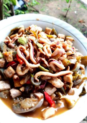 Foto resep Cumi TAUCO Pedas