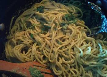 Easiest Way to Make Delicious Green spaghetti
