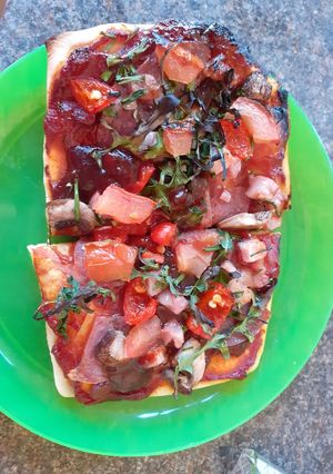 A picture of Pizza - Gluten, Wheat & Dairy Free.