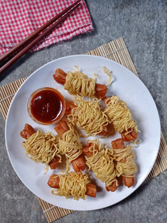 Foto resep Sosis gulung mie