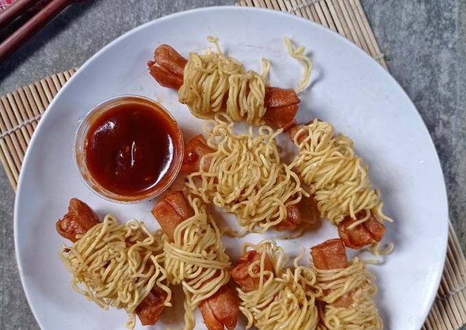 Resep Sosis Gulung Mie Oleh Mama Queen Cookpad