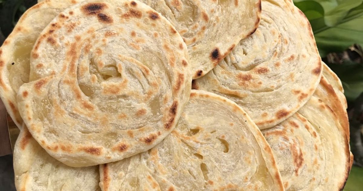 Membentuk Roti Resep Roti Maryam Aka Canai (Dengan Tutorial Membentuk Roti Maryam ...