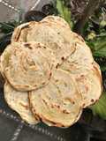 Roti maryam aka canai (dengan tutorial membentuk roti maryam)