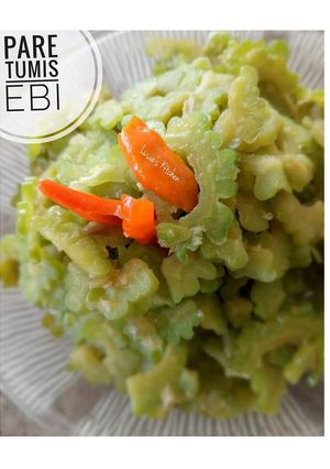 Foto resep Pare Tumis Ebi