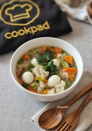 Foto resep Soup Jamur Salju