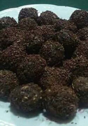 Una foto de Trufas de chocolate
