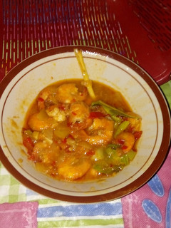 Foto resep Udang Saus Padang