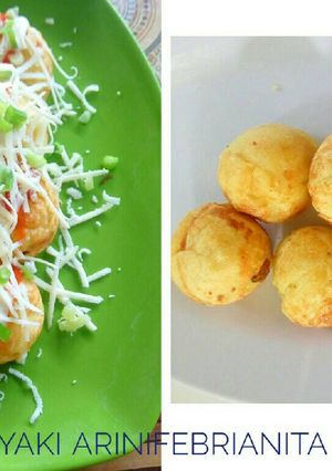 Foto resep Bukan asli takoyaki