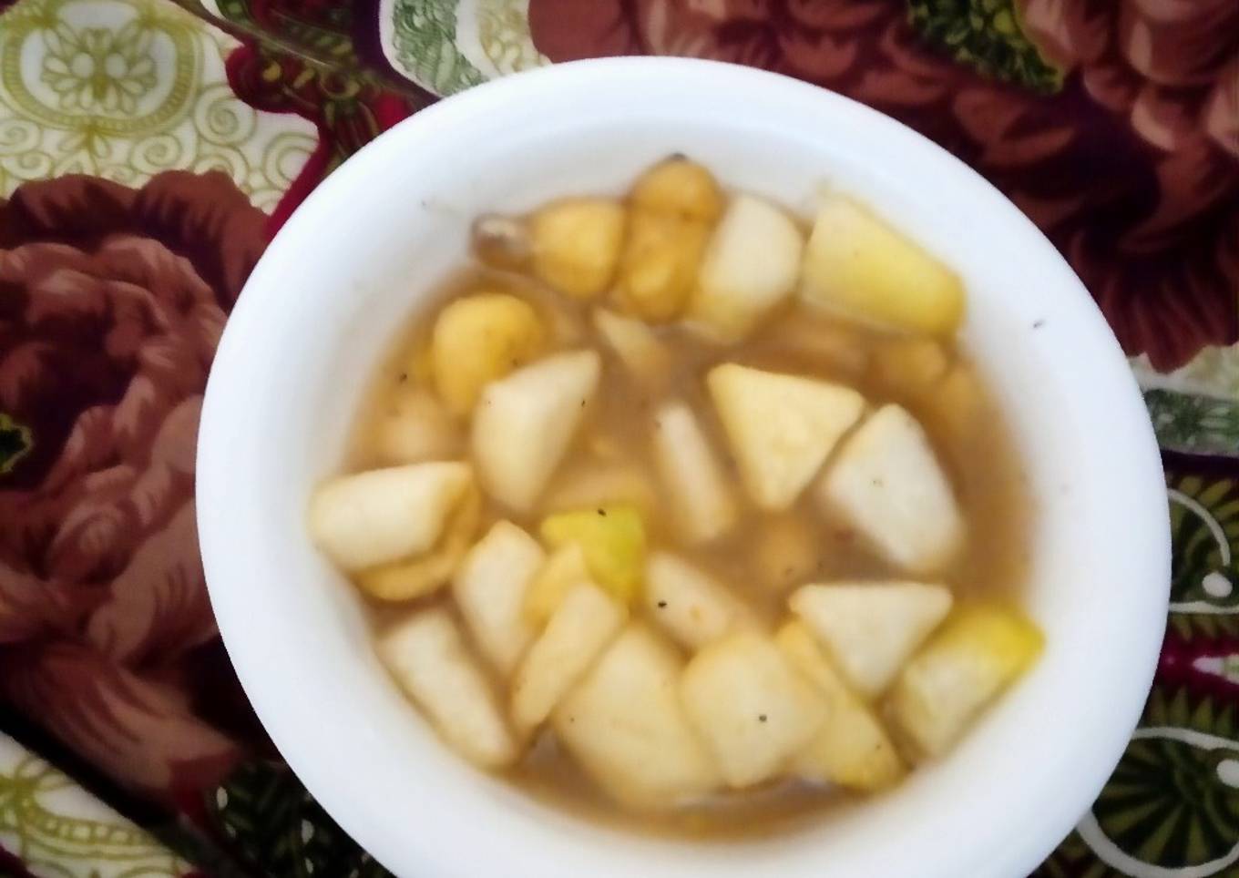 Orange juice chaat