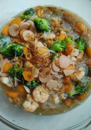 Foto resep Capcay kuah udang