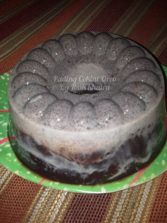 Foto resep Puding Coklat Oreo,sederhana