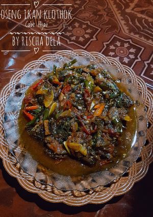 Foto resep Oseng Ikan Klothok Cabe Hijau