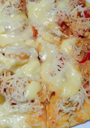 Foto resep Pizza teflon gampaang bangeettt
