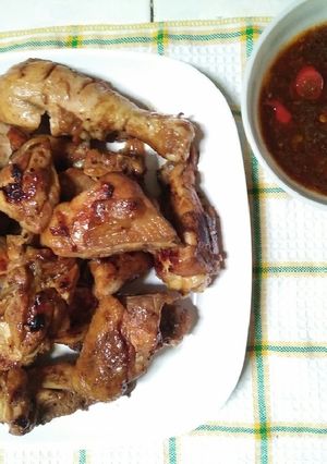 Foto resep Ayam panggang lada hitam