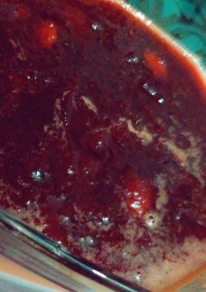 A picture of Fresh plum chutney.