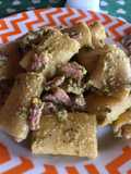 Paccheri con pesto di pistacchio e speck