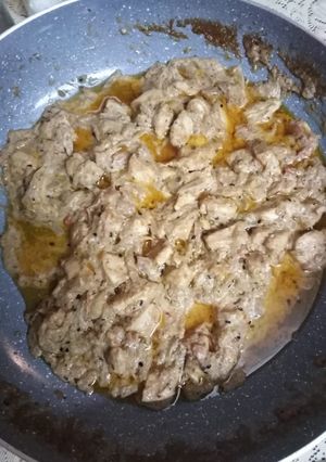 A picture of Chicken White Handi.