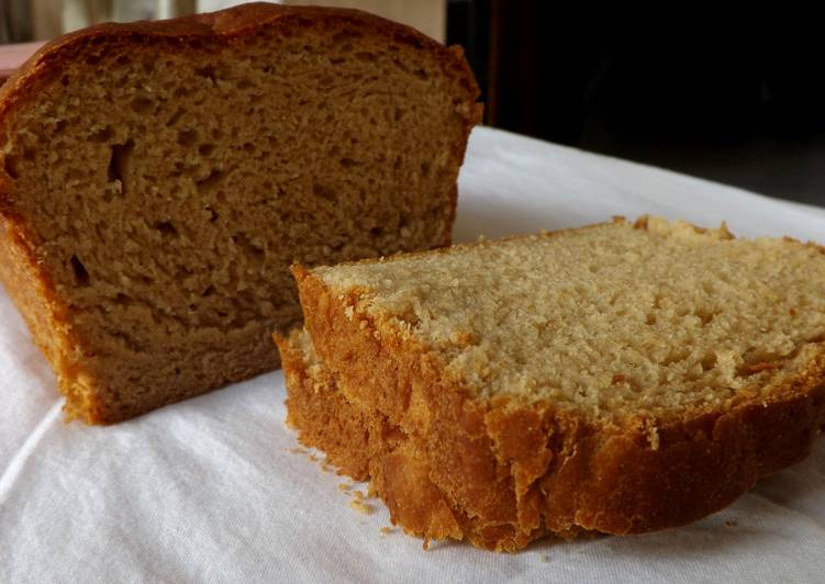 Steps to Prepare Super Quick Homemade Whole Wheat Bread