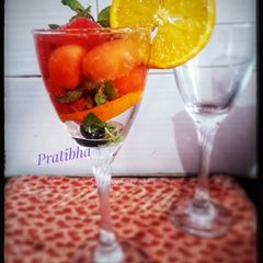 A picture of Melon Ball Punch.