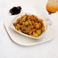 A picture of Sweet potato porridge.