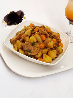 A picture of Sweet potato porridge.