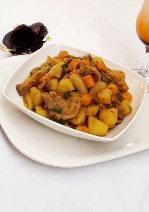 A picture of Sweet potato porridge.