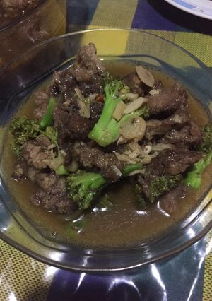 Foto resep Tumis brokoli sapi