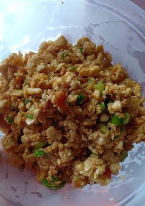 Foto resep Telur tahu orak arik simple