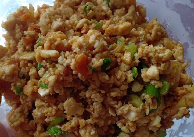 Resep: Telur tahu orak arik simple Yang Enak