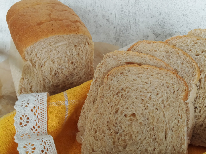 Anti Ribet, Buat Wholemeal Bread (Roti Tawar Gandum) - Tanpa Telur Istimewa