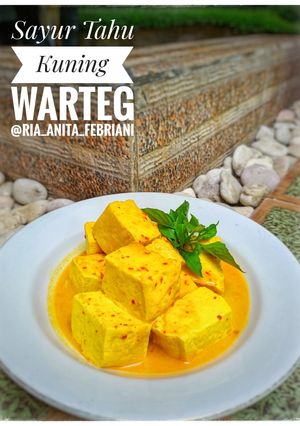Foto resep Sayur Tahu Kuning Warteg