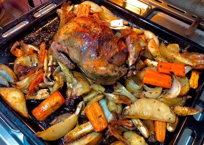 Ternyata begini lho! Resep bikin Roasted Chicken dijamin nikmat