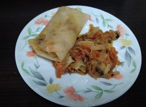 Una foto de Relleno de arrolladitos primavera