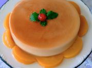 Gambar custard caramel