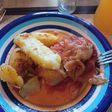 Tilapia al horno con Papas a la mantequilla con romero