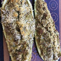 A picture of Sausage Stuffed Zucchini.